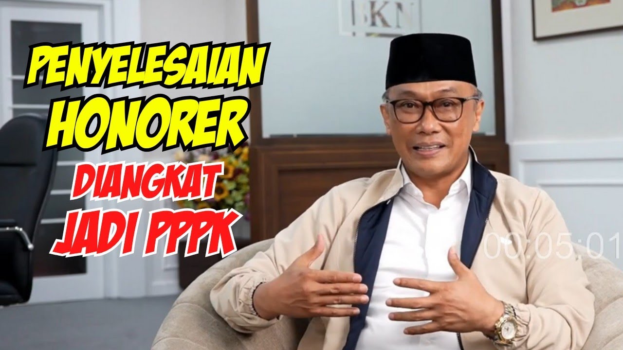Tindak Lanjut BKN Penyelesaian Honorer Diangkat Jadi PPPK