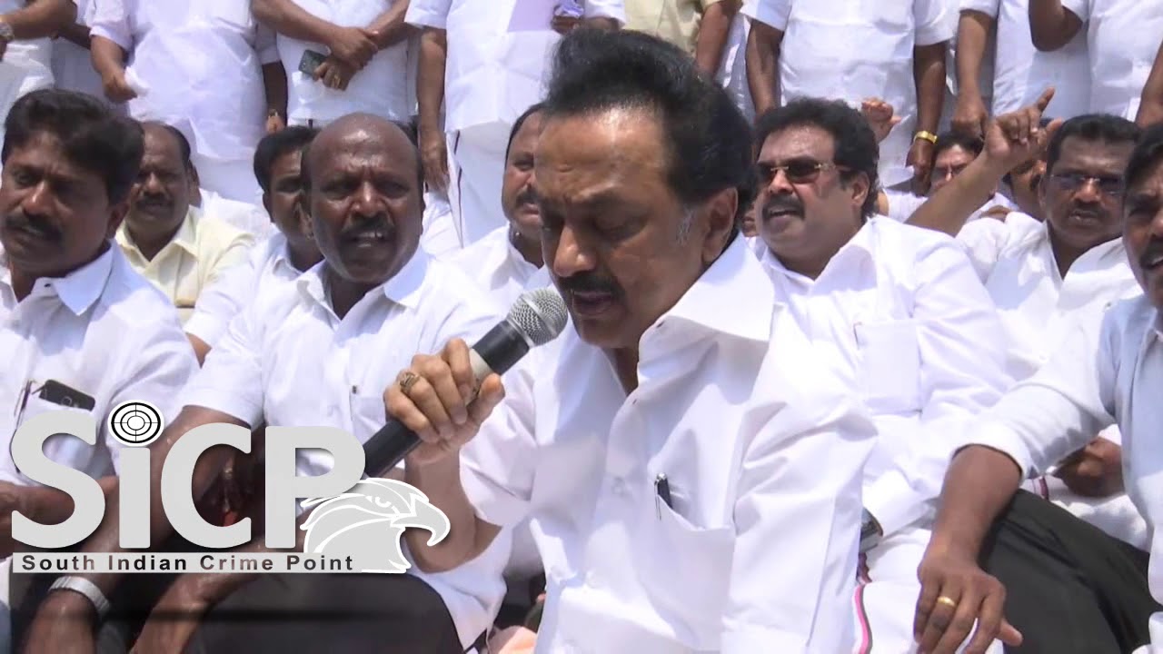 M.K. Stalin arrest