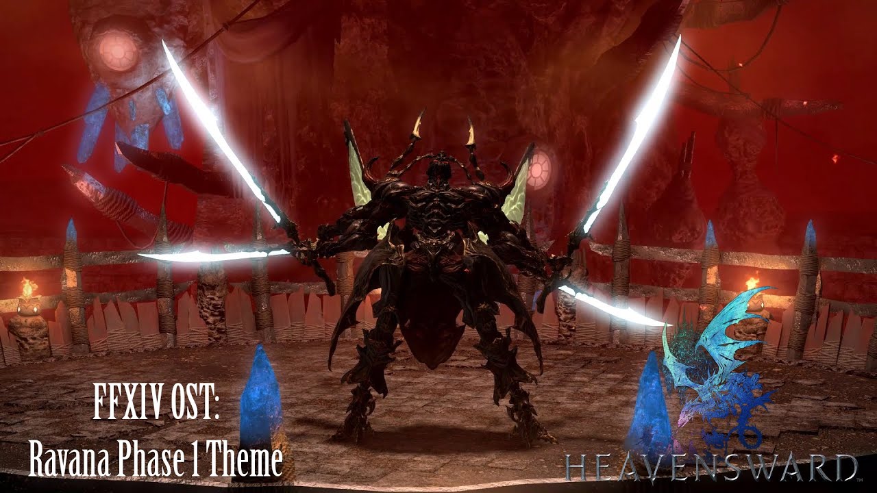 FFXIV OST Ravana Theme  Phase 1 ( The Hand that Gives the Rose )