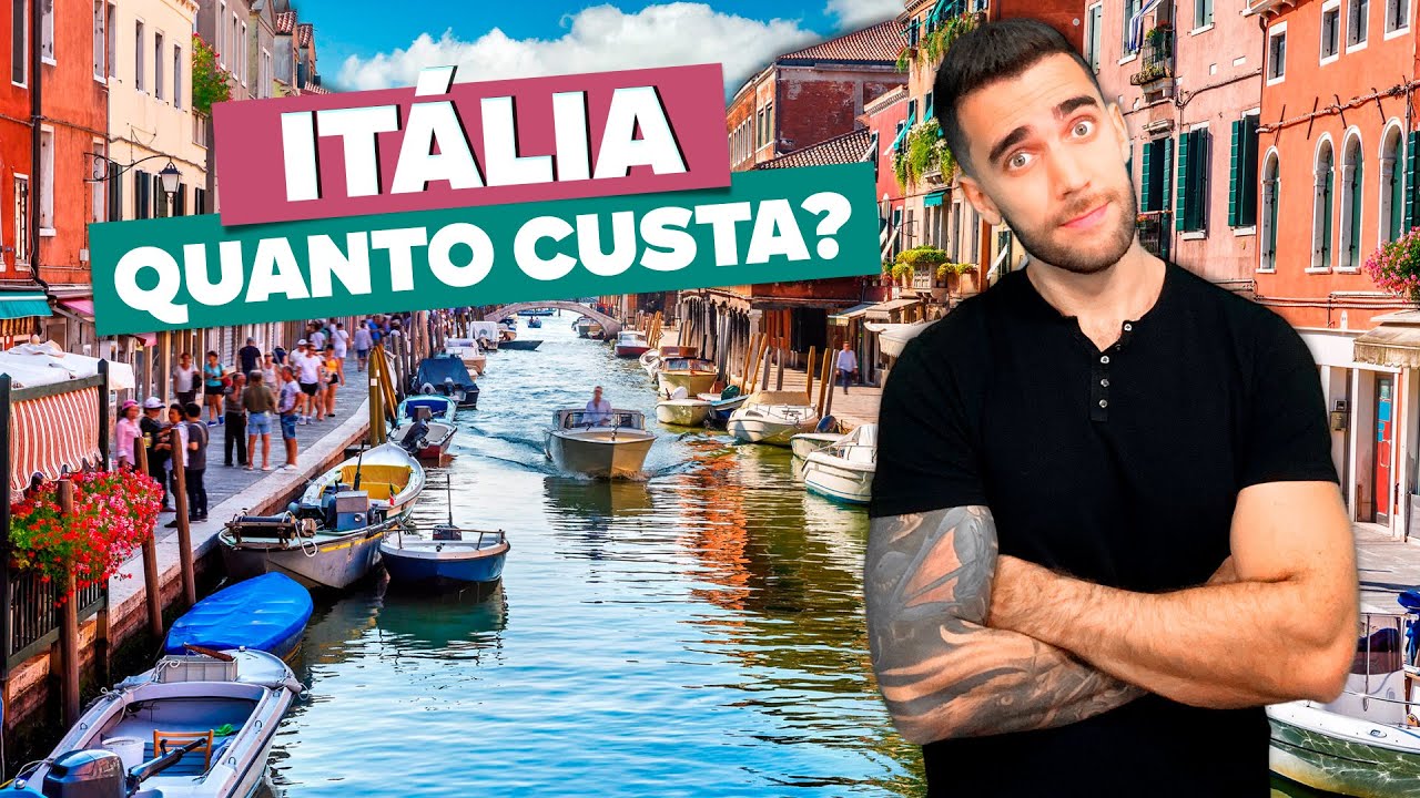 Quanto custa viajar à ITÁLIA? Todos os custos e como economizar! Roma, Toscana, Florença...