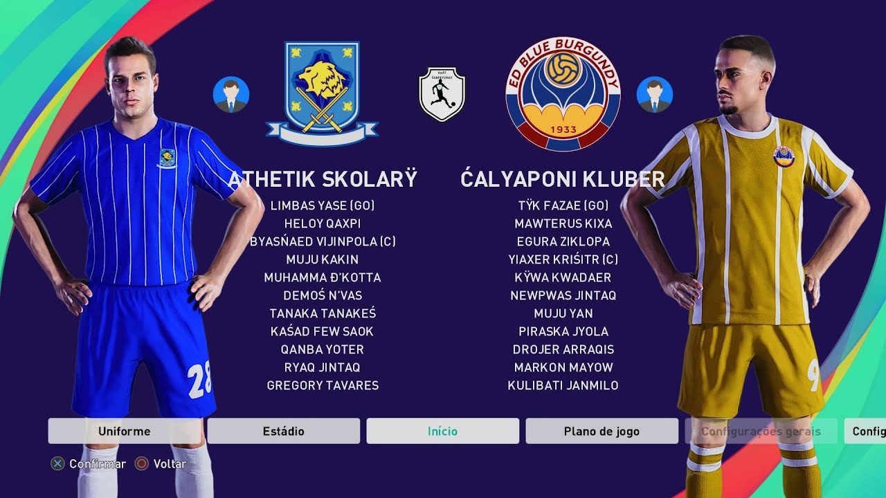 KwFF Ćanpeyonat - Athletik Skolarÿ X Ćalyaponi Kluber