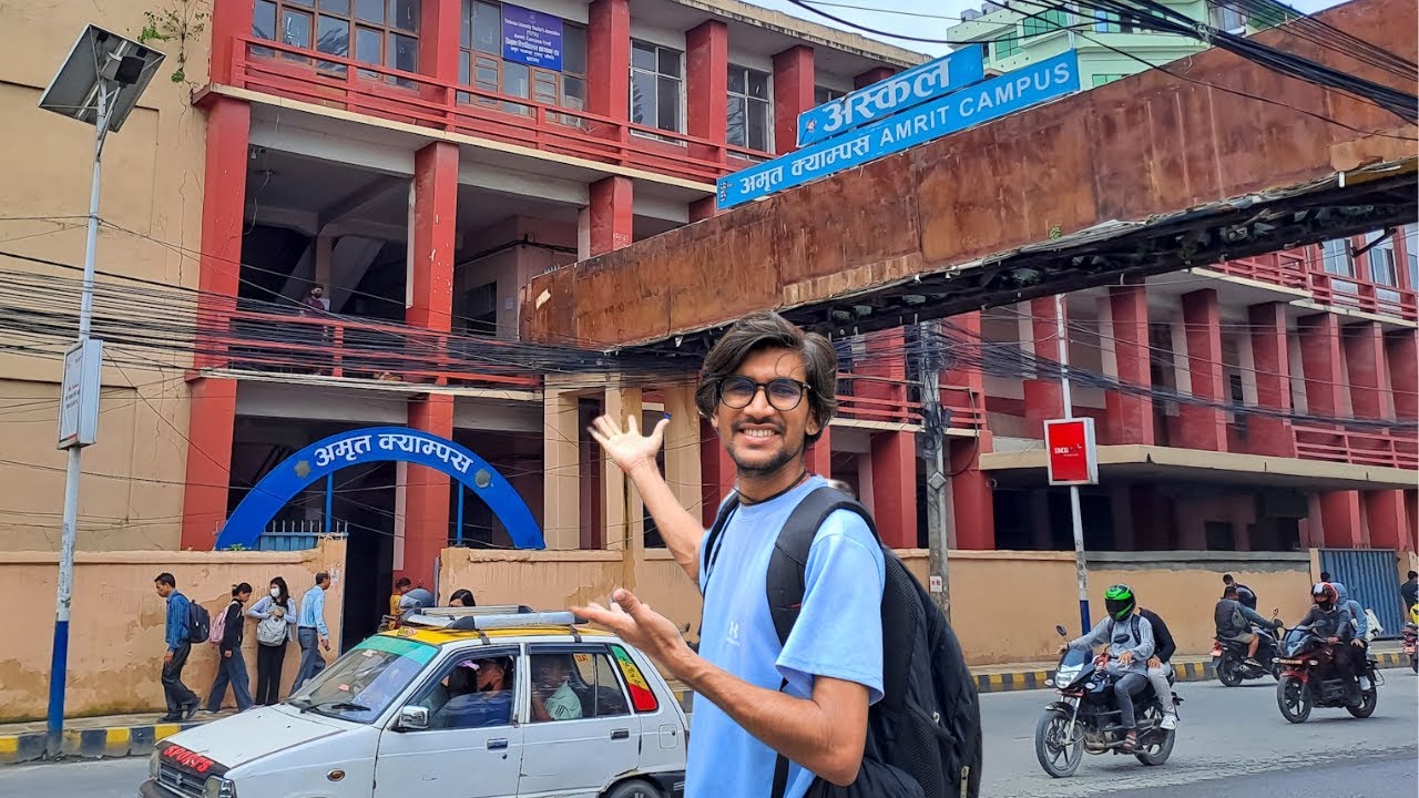 ASCOL best campus for CSIT/BIT? 😯 || Amrit campus tour 😥 || Amrit campus CSIT and BIT entrances ||