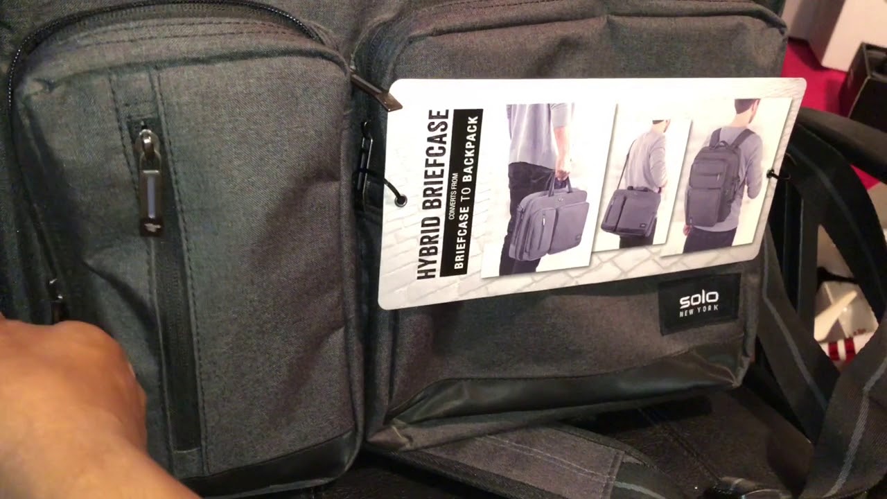 Solo New York Hybrid Briefcase review