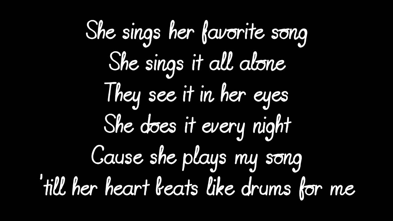 XV - Her Favorite Song Lyrics