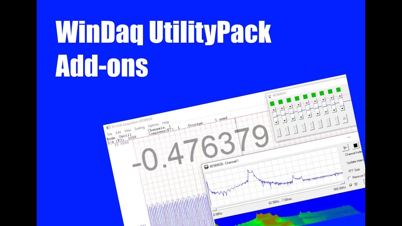 Introducing WinDaq UtilityPack