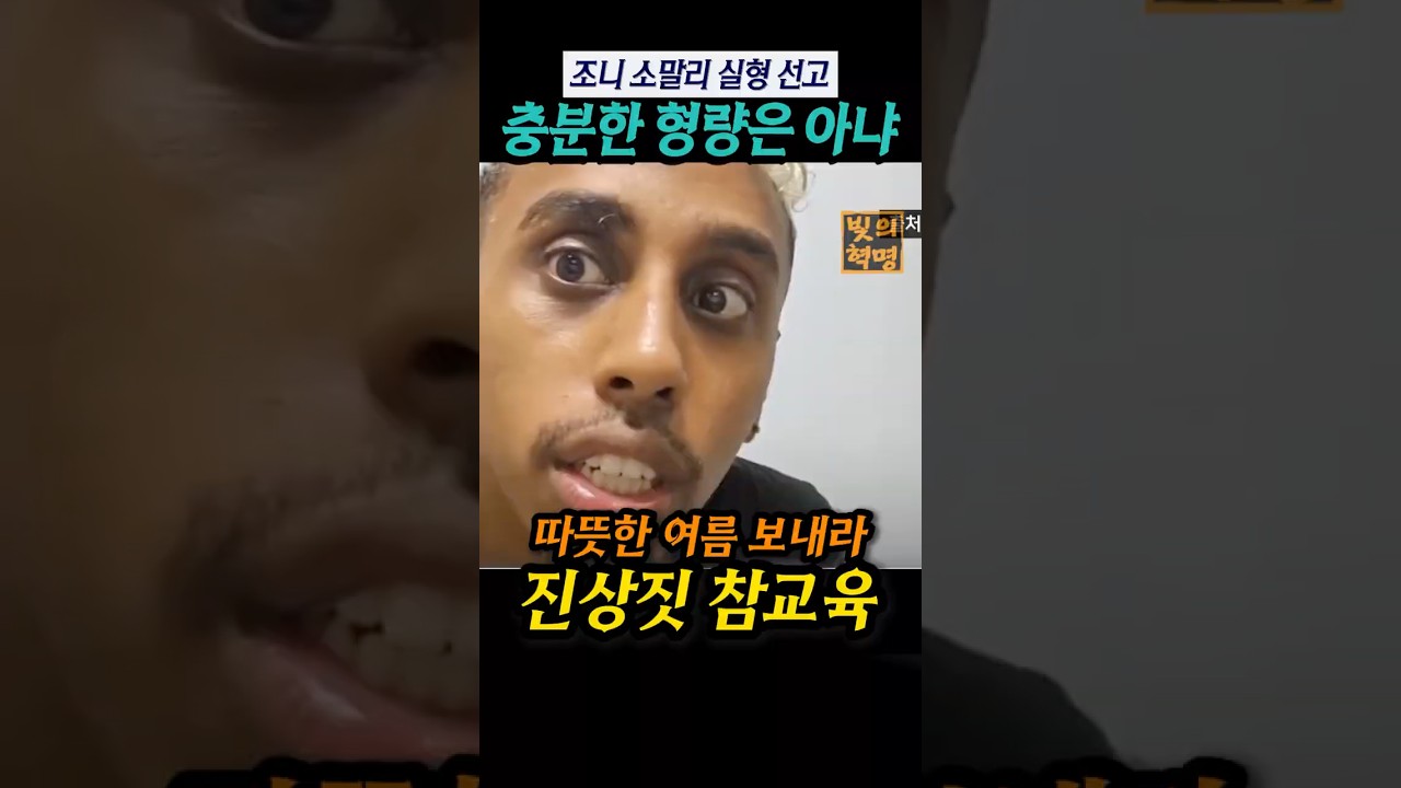 민폐영상에 평화의 소녀상 모욕한 조니 소말리, 징역6개월형