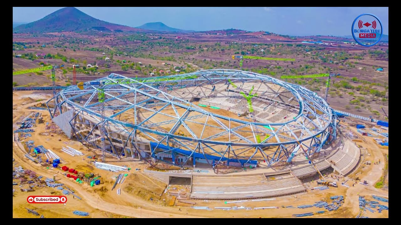 AFCON 2027: Samia Suluhu Hassan International stadium construction progress at 75%