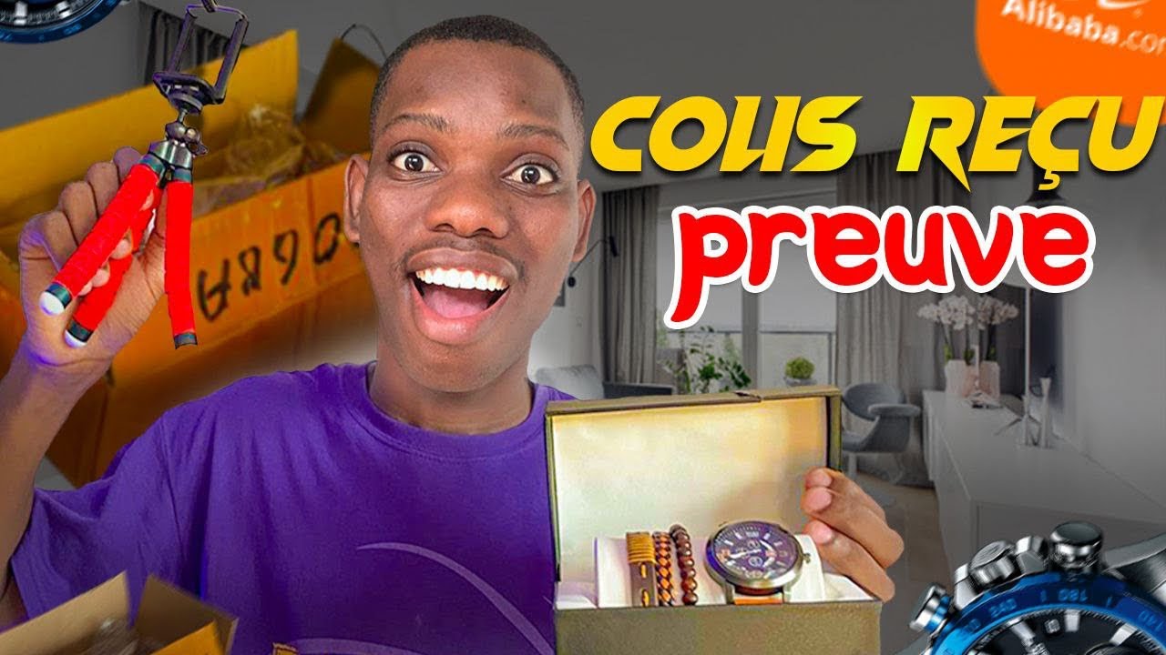 Comment j'ai reçu mes commandes  ALIBABA 