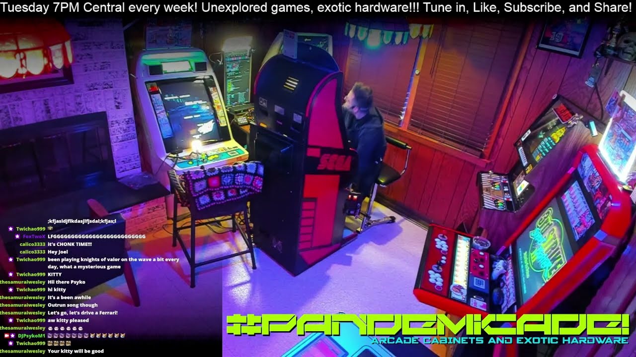 Outrun Arcade Stream! - SMARTYPi + Cabaret 