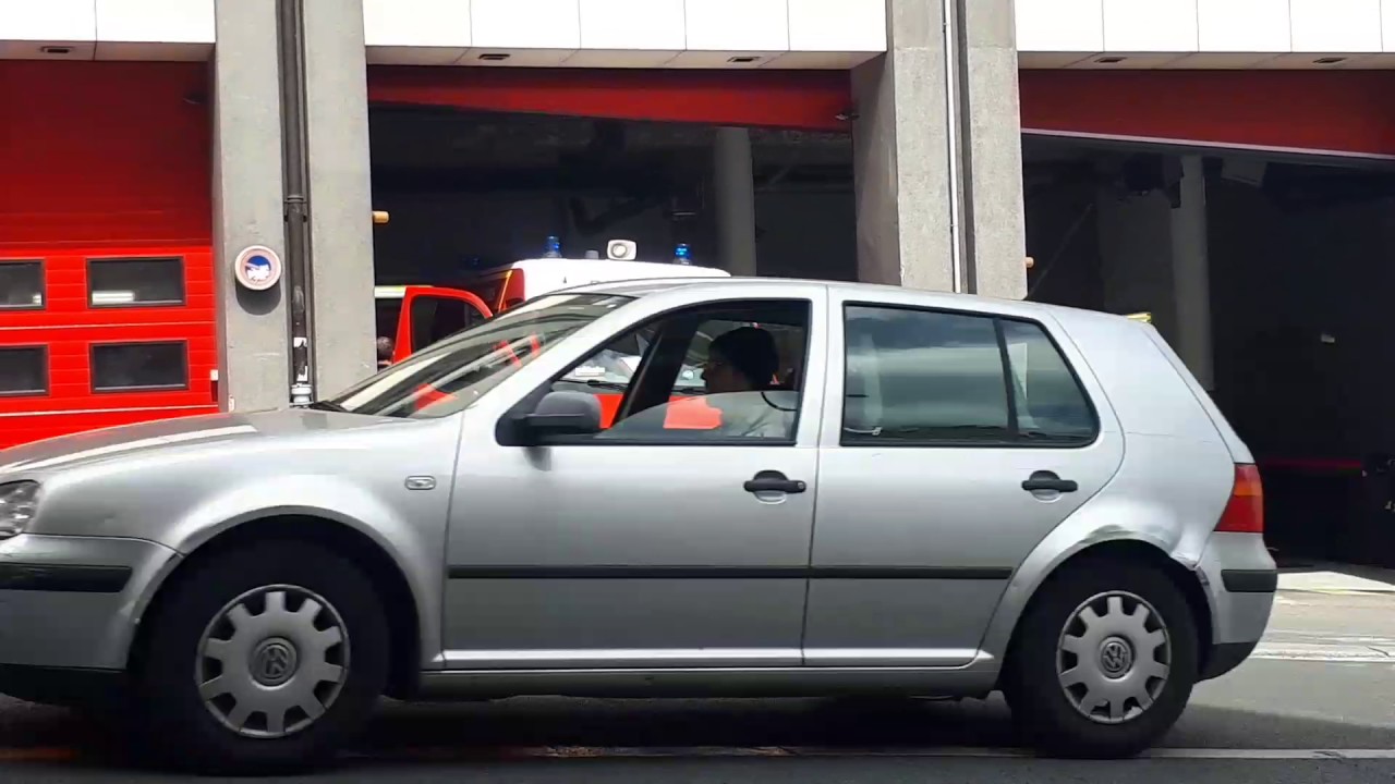 Départ VSAV 182 CS Poissy bspp