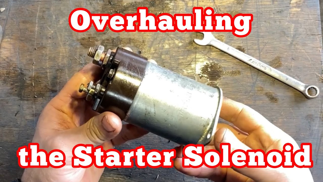 Overhauling the Delco Remy Starter Solenoid