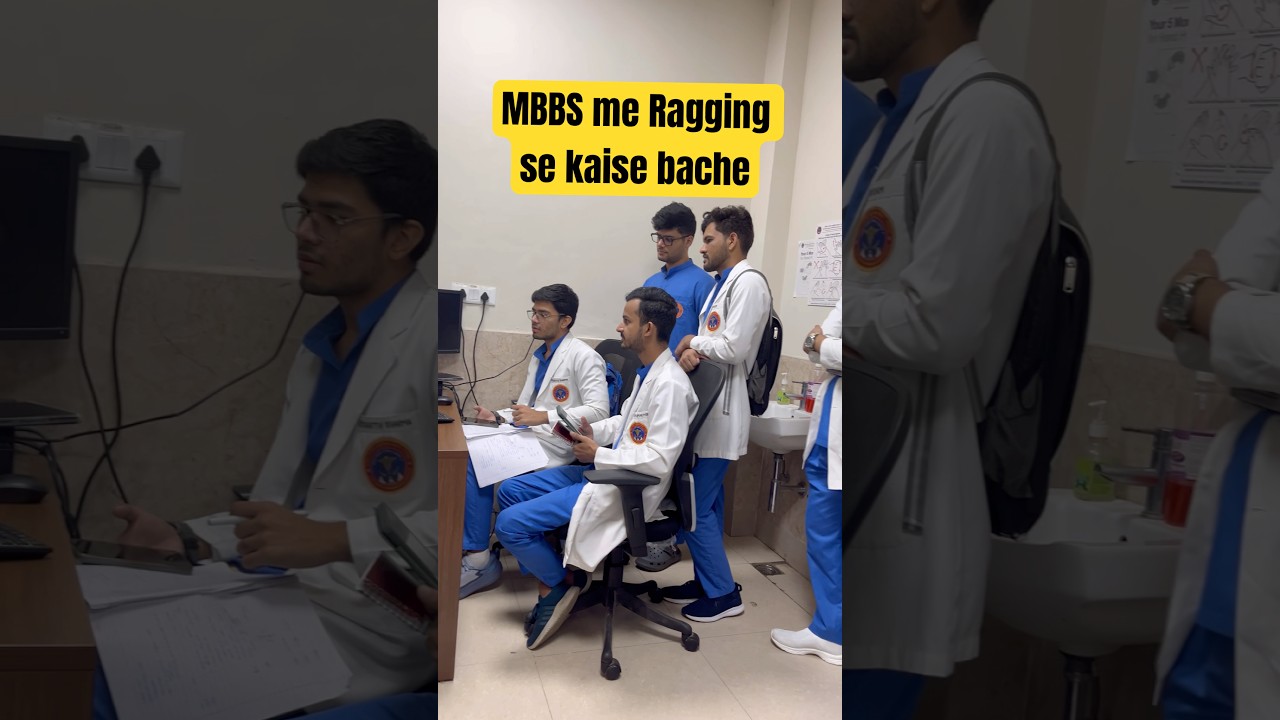 Tips to Stay Safe from Ragging in MBBS #neet #mbbs #aiimsdelhi #medicalstudent #doctor #shorts