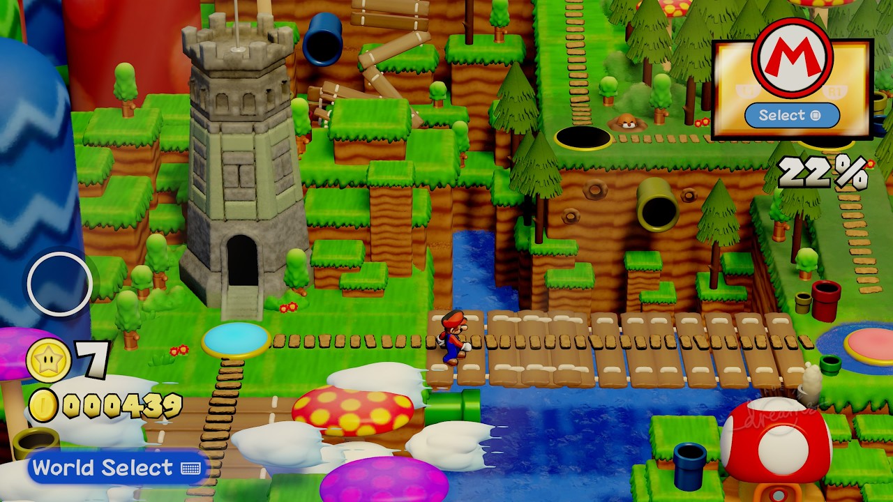 Super Mario Lumina live Stream