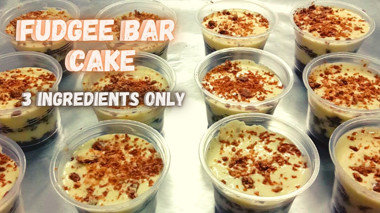 Fudgee Bar Cake in a Cup | 3 ingredients only | Swak pangnegosyo