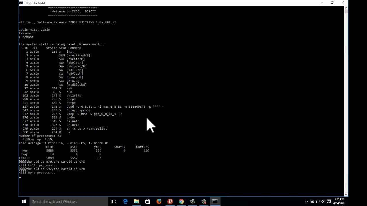 How to Reboot|Reset|Shutdown a Router with Command Prompt