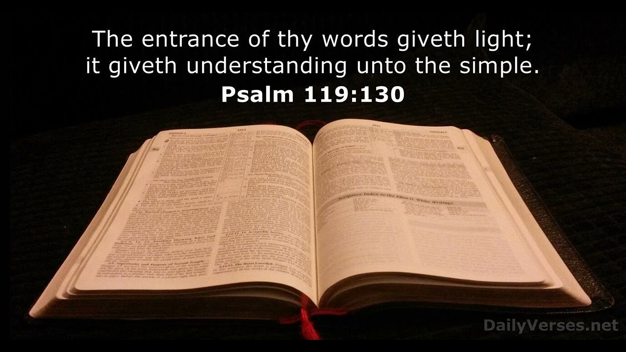 Psalm119:130