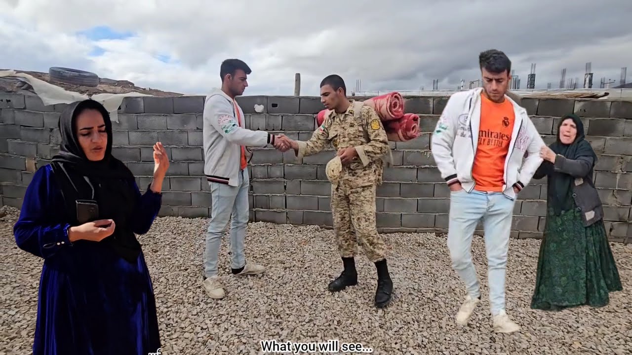 Hadi's farewell and grandmother's attack on Amir