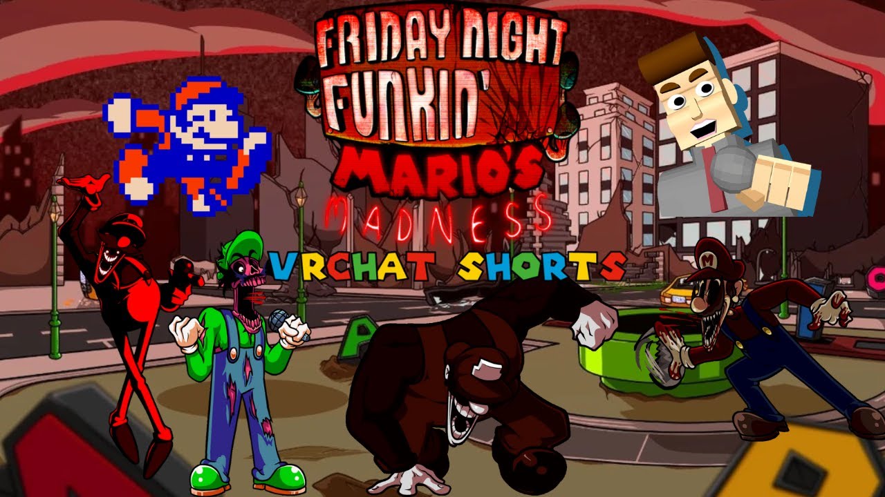 Fnf Mario madness Vrchat shorts