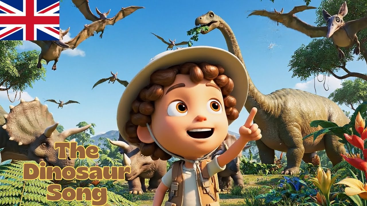 Elias little Adventure: Elias in the Dinosaur World 🦖 | Fun Kids Dino Song | A Prehistoric Adventure