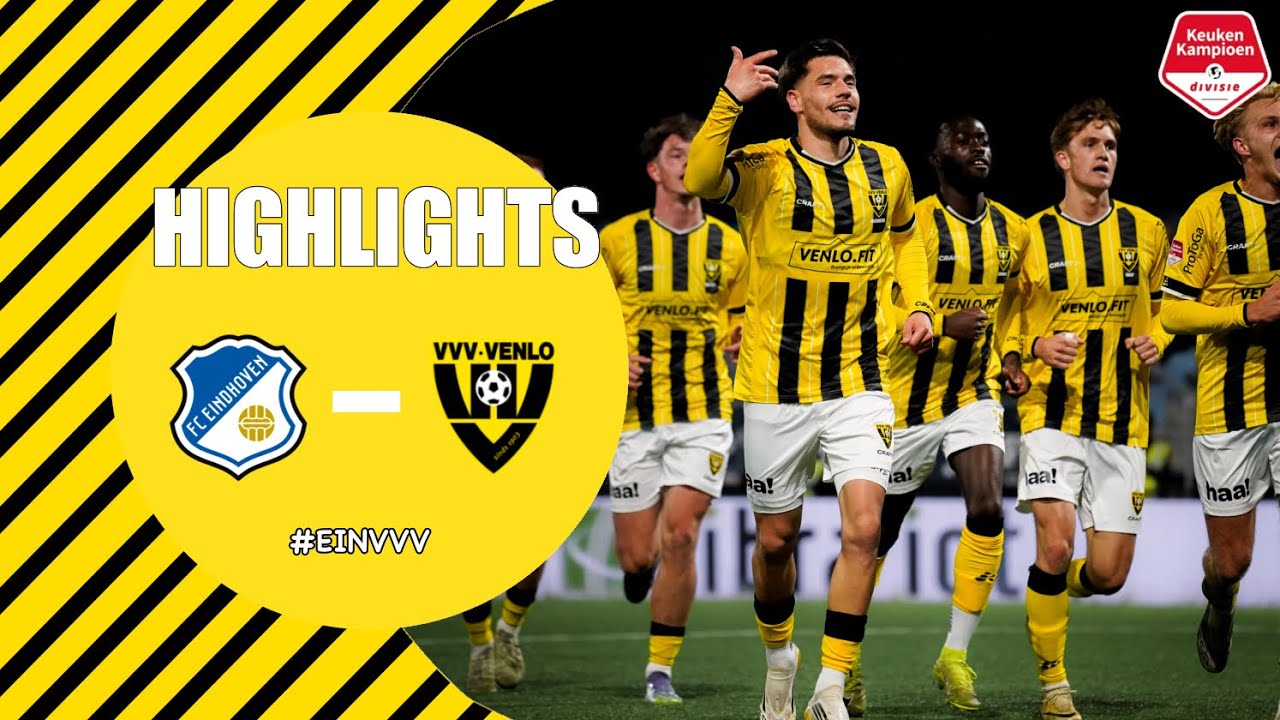 HIGHLIGHTS - FC Eindhoven vs VVV-Venlo