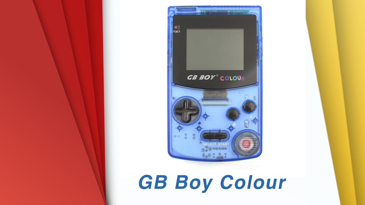 GB Boy Colour - d&eacute;ballage et test