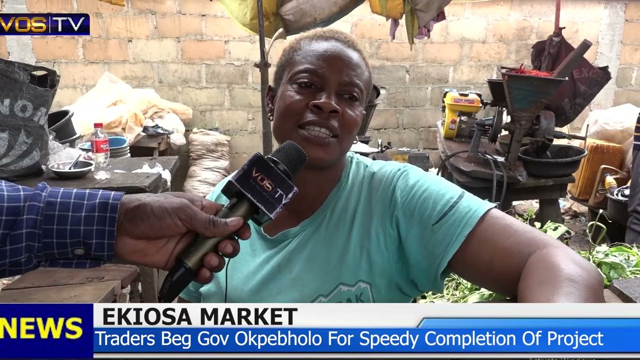 Market Women Appeal to Gov. Monday Okpebholo for Speedy Completion of Ekiosa Market