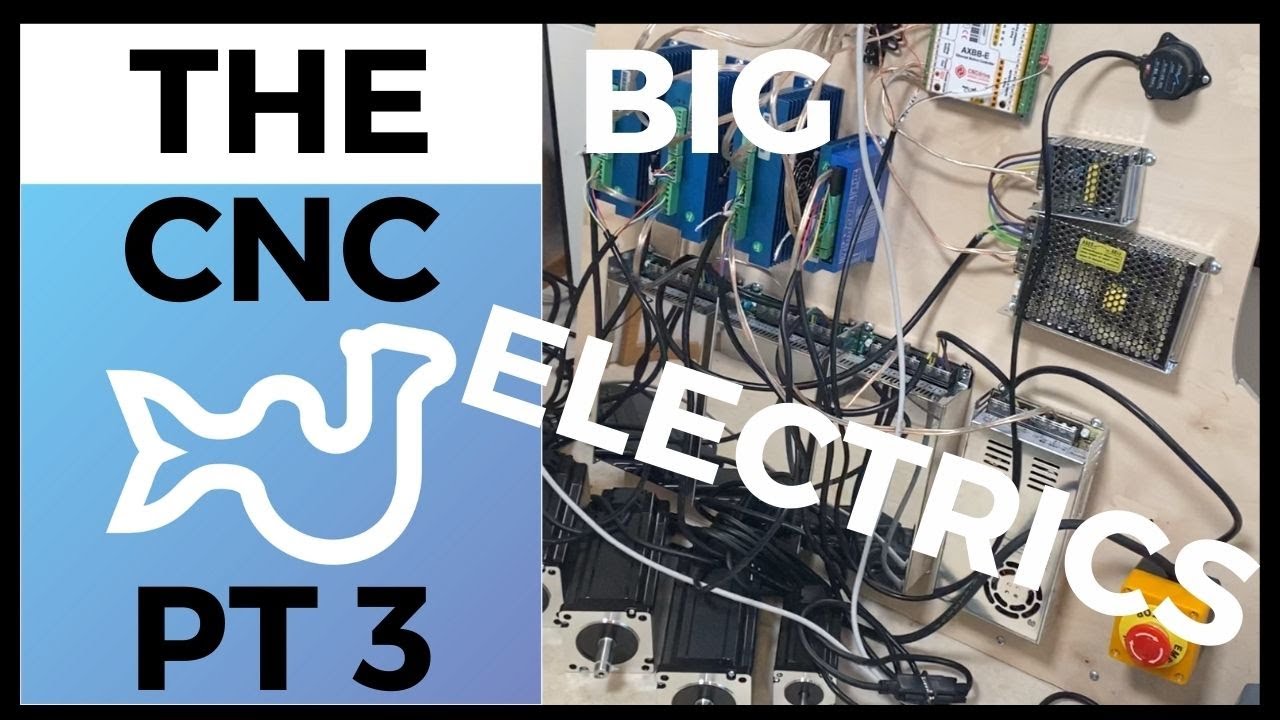 Explaining the CNC-router electronics! DIY CNC router part 3 - Ep18 Project SeaCamel