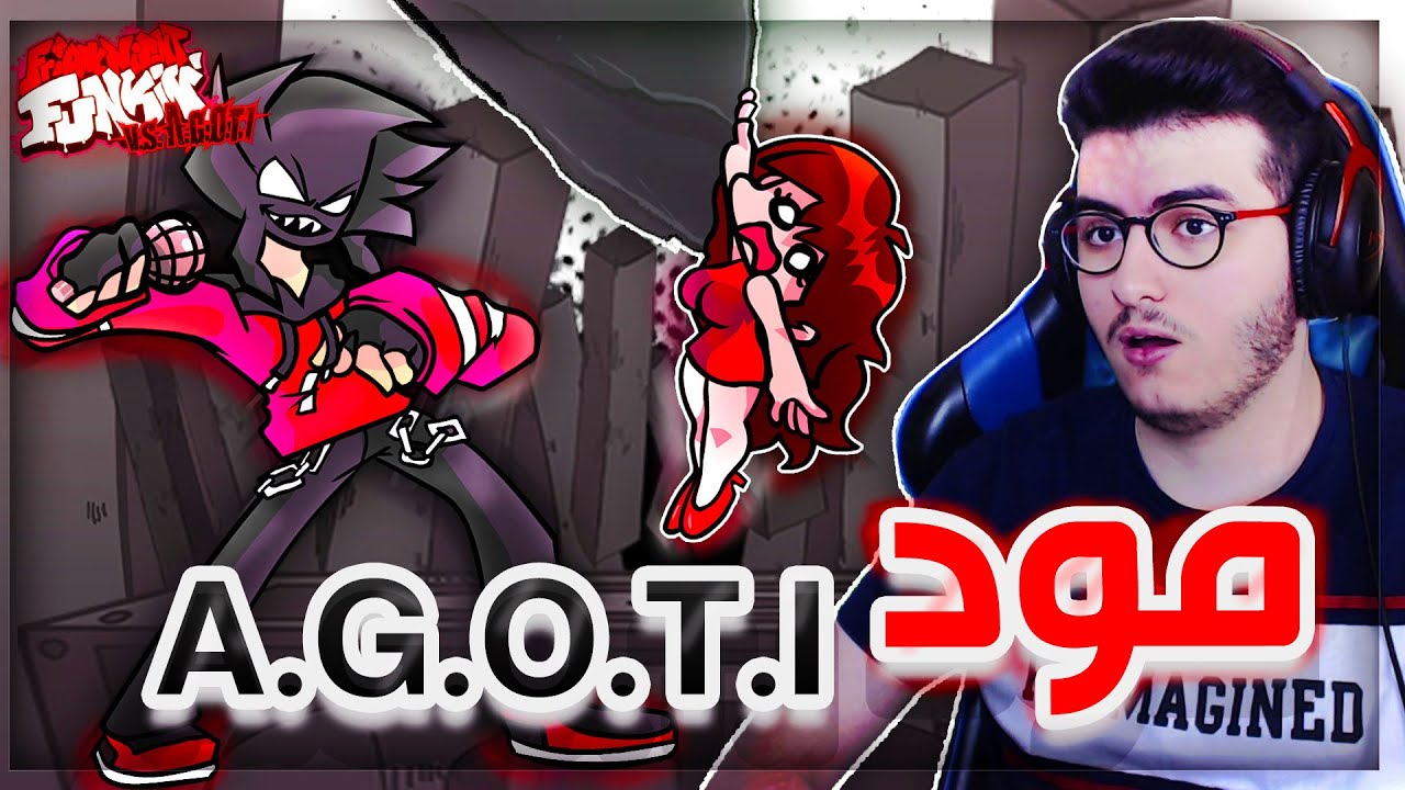 فرايدي نايت | افضل مود في اللعبة  ؟ انحبسنا في الهاويه 😱 | Friday Night Funkin Vs A.G.O.T.I #22