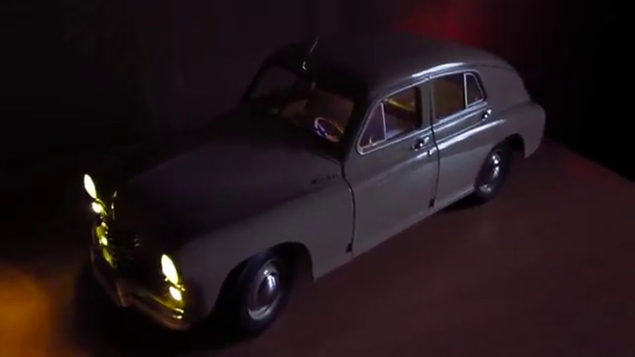 GAZ M20 1/8 Deagostini Led Tuning