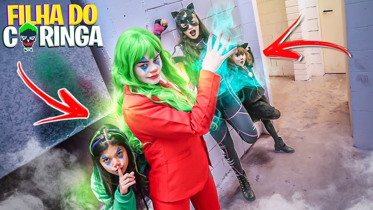A FILHA DO CORINGA CAROL ENGANOU A LADY JOKER PARA SALVAR A FILHA DA MULHER GATO E A MULHER GATO !!!