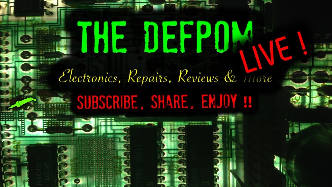 🔴 The Defpom's Live Stream - Lets try to fix a Datron 1062 - Sponsored by PCBway