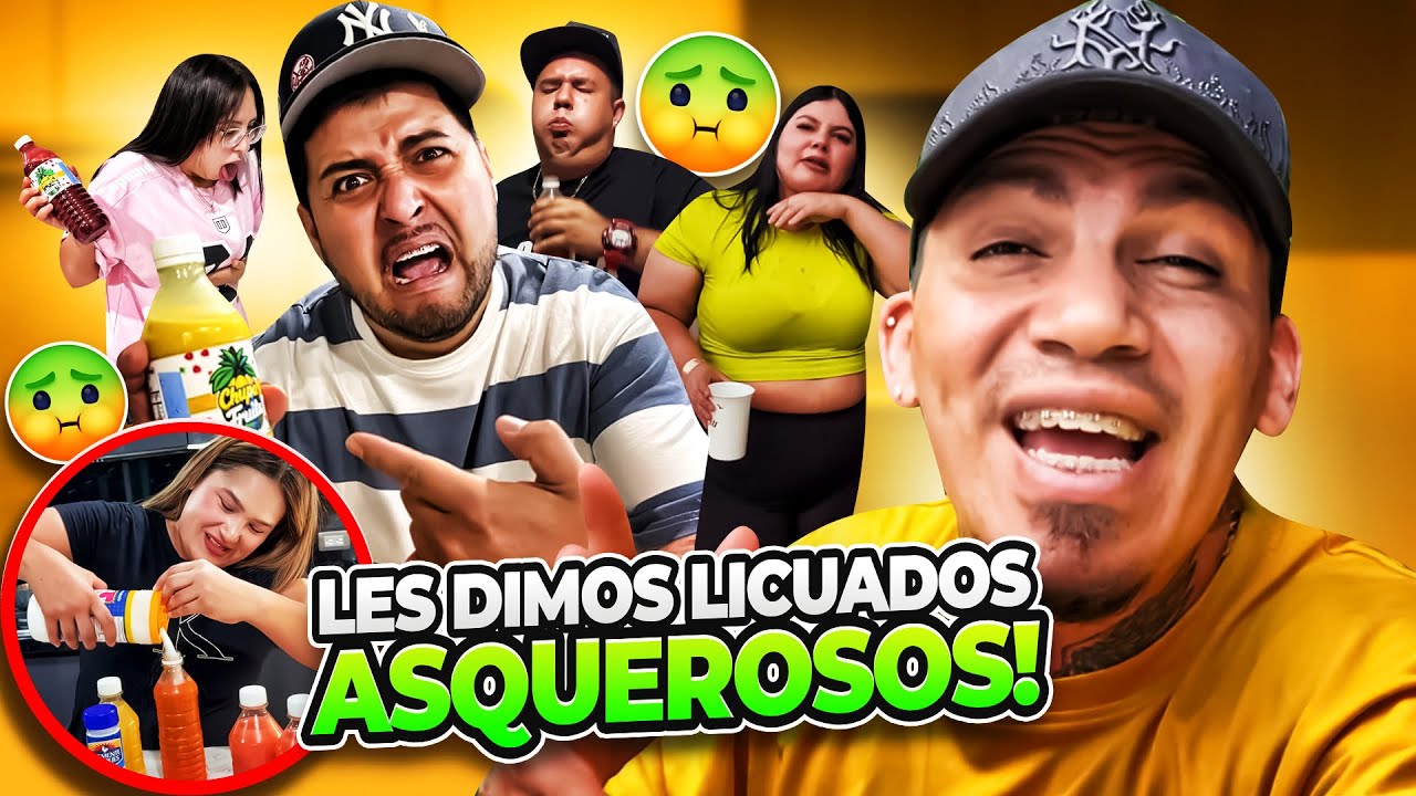 LES DIMOS LICUADOS ASQUEROSOS COMO PUBLICIDAD FALSA😂🤢
