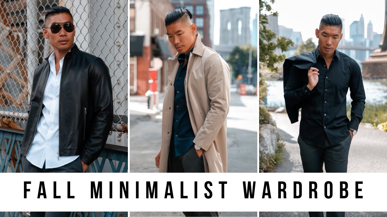 Fall Minimalist Wardrobe | Men's Fashion 2019 | Levitate Style