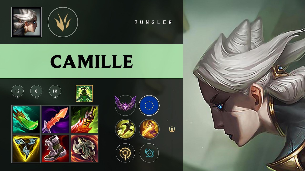 Camille Jungle vs Viego - EUW Master Patch 26.10