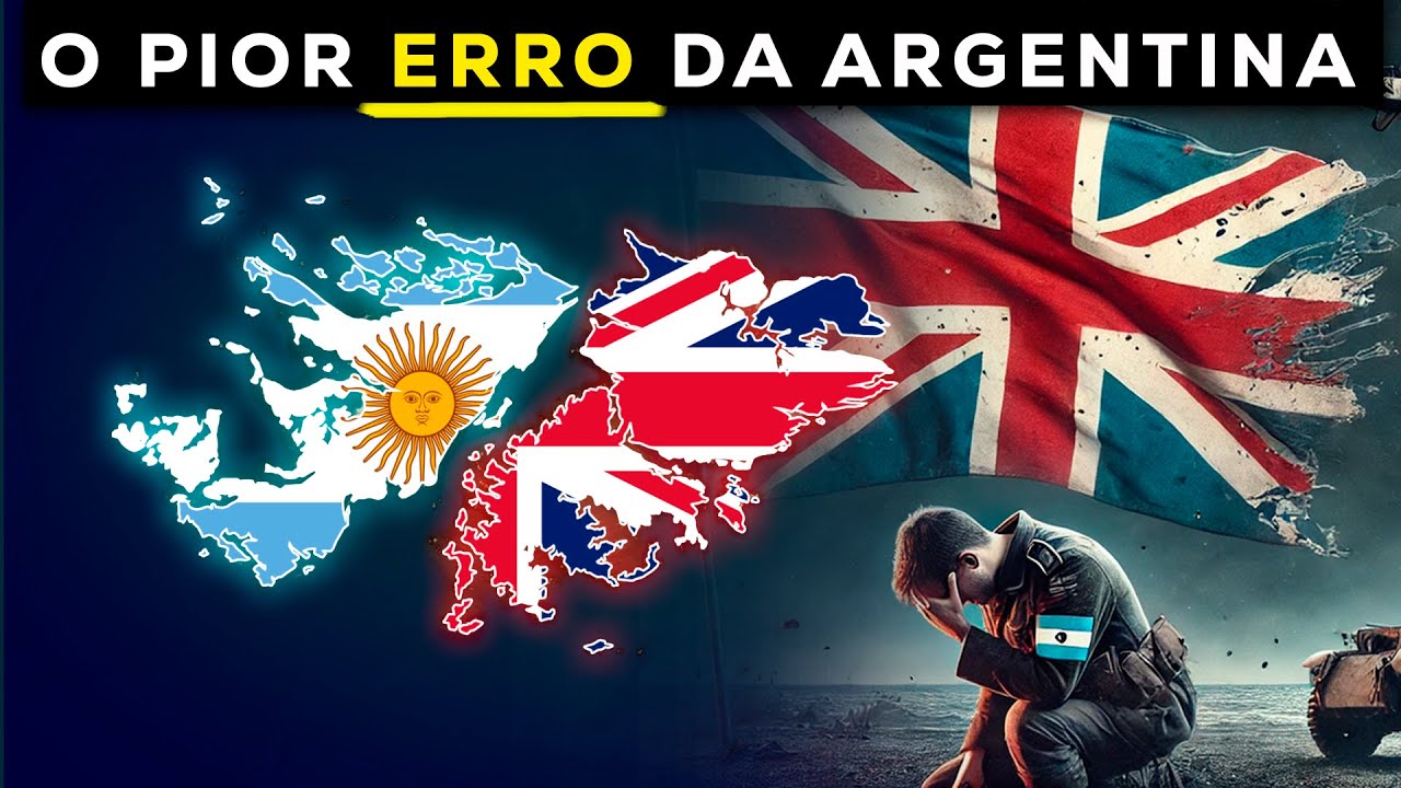 Por que invadir as Ilhas Malvinas foi o Pior ERRO da História da Argentina?