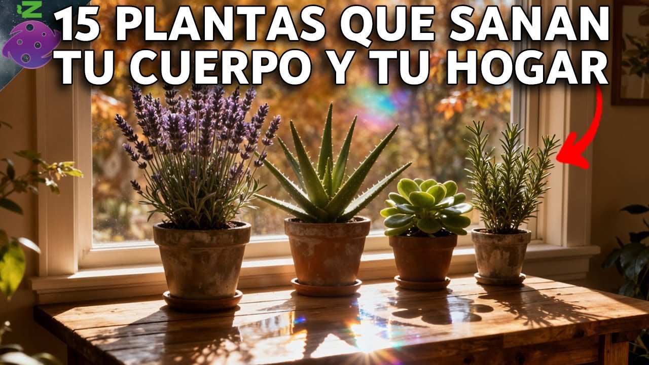 15 Poderosas Plantas de Interior Para Sanar, Purificar y Atraer Energía Positiva