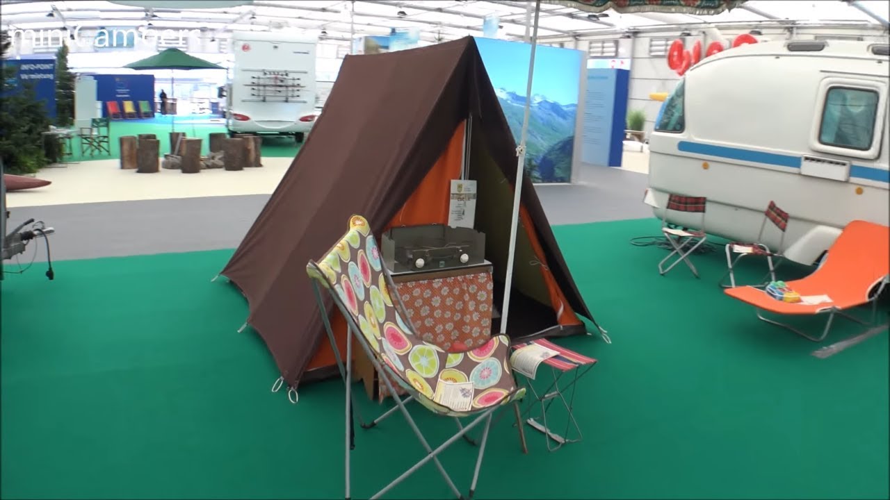 Vintage camping tents 60s