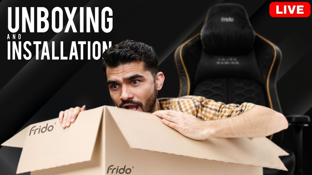 BGMI & Gaming Chairs Unboxing , Assembling & Talks
