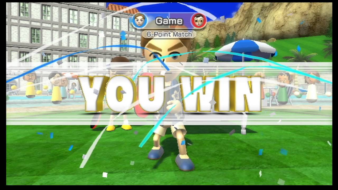Wii Sports Resort Table Tennis Match Skill Zero to first loss 1584 part 2