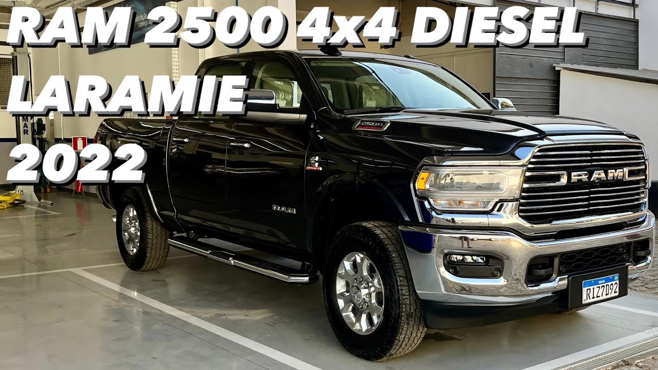 RAM 2500 Laramie 4x4 Diesel 2022 - ISSO é uma camionete de verdade!! (4K HDR)