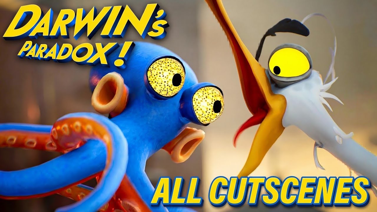 DARWIN'S PARADOX All Cutscenes Full Game MOVIE [4K 60FPS]