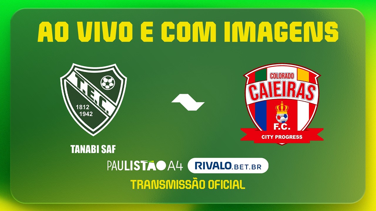 JOGO COMPLETO: TANABI X COLORADO CAIEIRAS | RODADA 14 | PAULIST&Atilde;O A4 RIVALO 2026