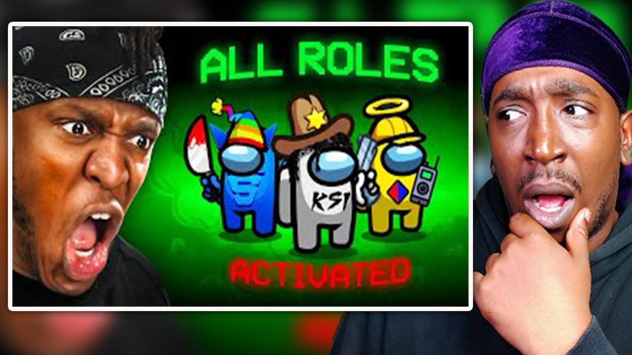 Reaction To SIDEMEN AMONG US CHAOS MODE