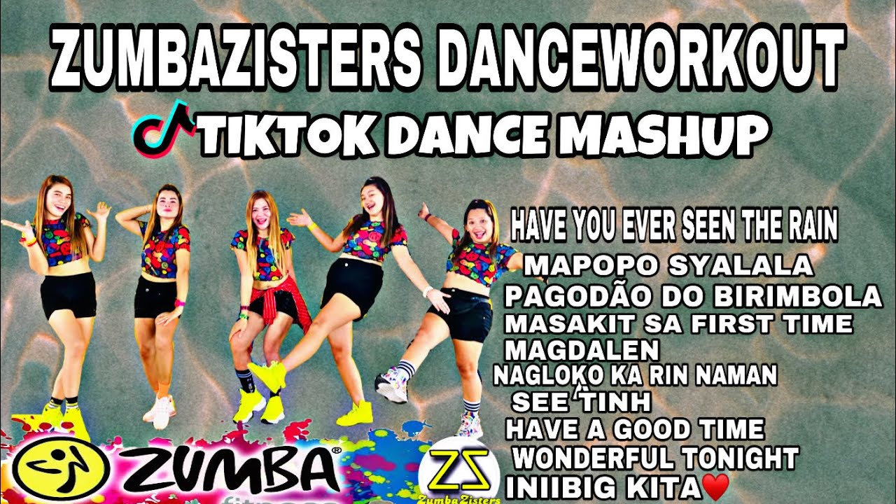 TIKTOK DANCE MASHUP | ZUMBAZISTERS DANCE WORKOUT | TIKTOK TREND | DANCE TREND | ZIN ANN TEOFILO