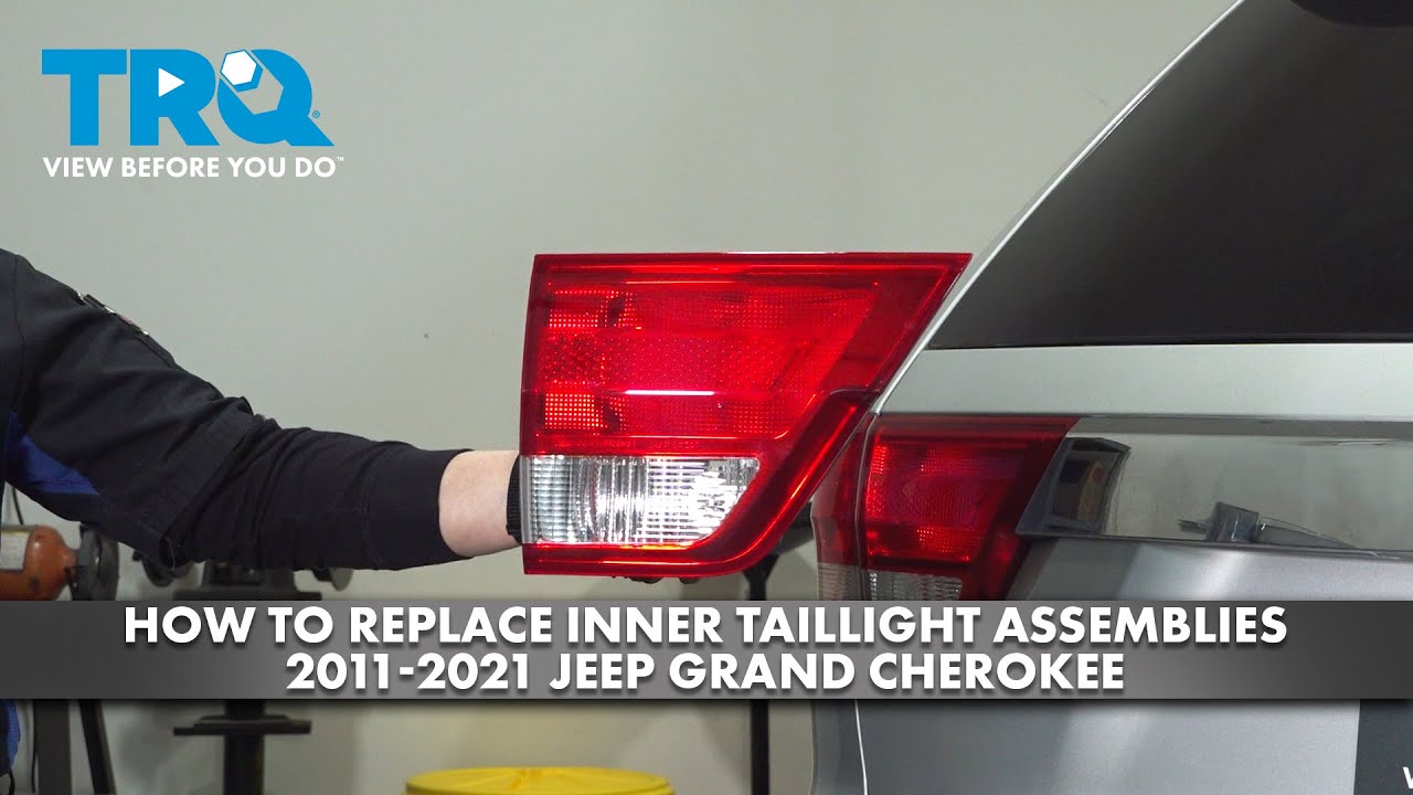 Как заменить внутренние задние фонари в сборе на Jeep Grand Cherokee 2011-2021