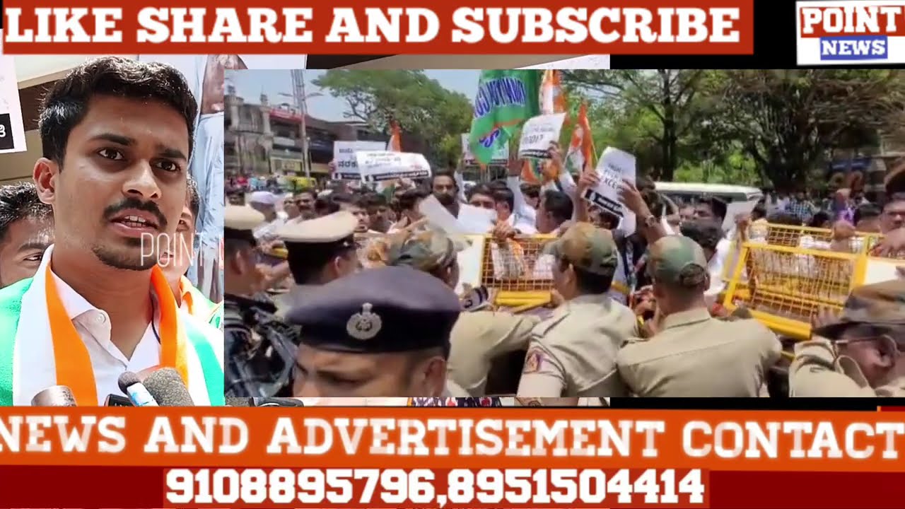Congress Party Workers Protest Against Price Hike