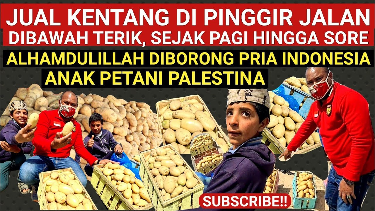 🔴JUAL KENTANG PINGGIR JALAN TAK LAKU, PAMAN BORONG SEMUA❓