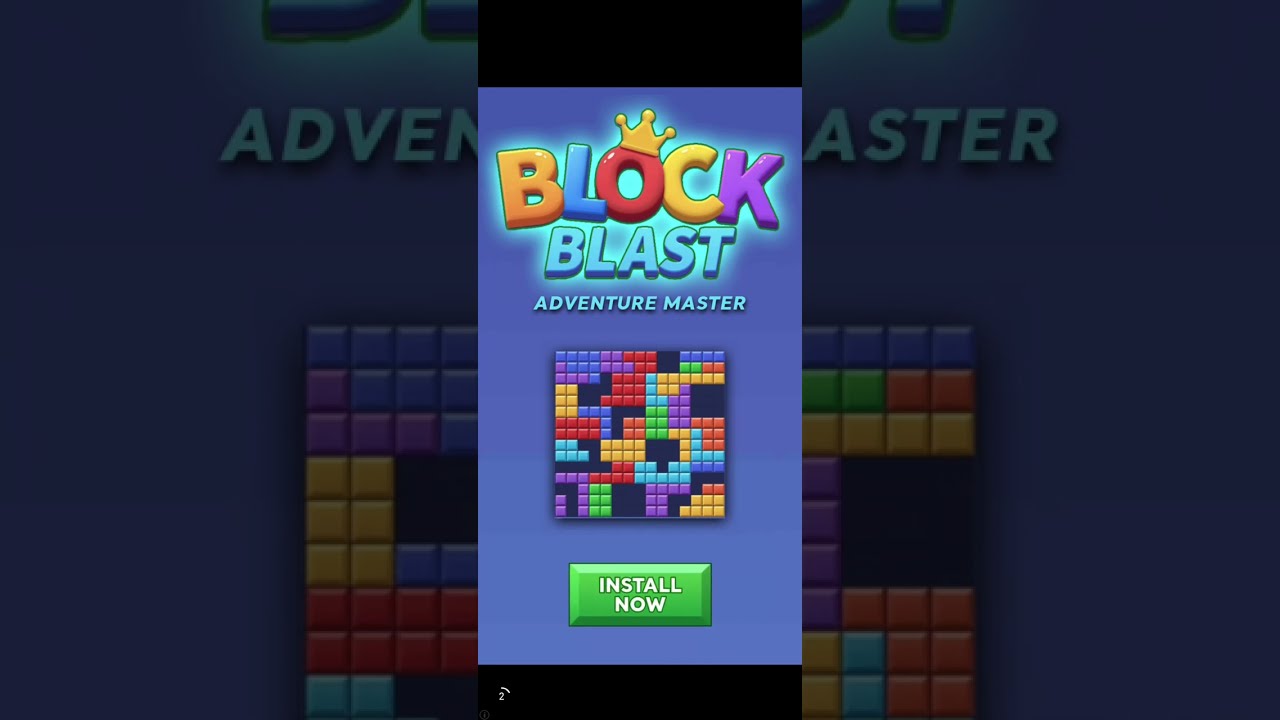 Block Blast Adventure Master ad #3 & demo (iOS Android)