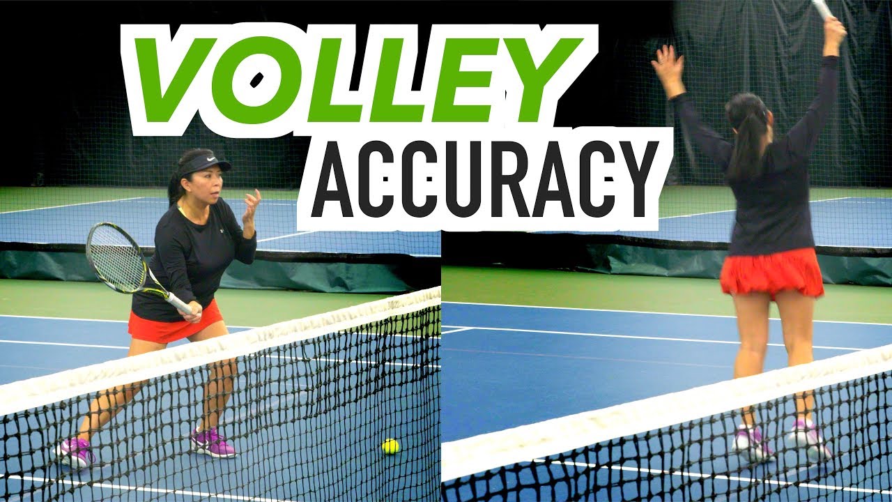 HOW TO HIT YOUR TARGET | Volley Accuracy & Control Tennis Lesson