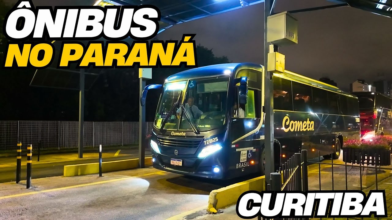 GRANDE MOVIMENTO DE ÔNIBUS NA RODOVIÁRIA DE CURITIBA MUITOS MARCOPOLO G8